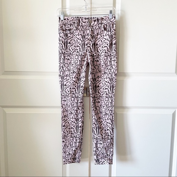J Brand Alana Leopard Print High Rise Skinny Jean - Picture 4 of 16
